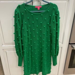 NWOT Lilly Pulitzer Kippa Sweater Dress size Large